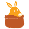 Cute Kangaroo Pouch Kangaroos