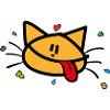 freche Katze