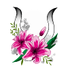 Impression taureau femme 1