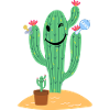 Cactus with baby