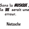 Citation Nietzsche musique