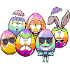 Cute Easter Eggs