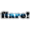 flare! frame blue