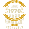 Avril 1970 Millésime anniversaire