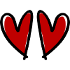 Hearts Love Symbol