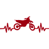 Heartbeat Motorcycle - Motorcross
