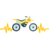 Heartbeat Motorcycle - Motorcross