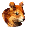 Écureuil polygonal