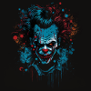 spooky clown zombie