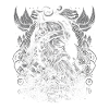 Bärtiger Vikinger
