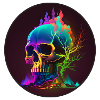 Glowing Skull