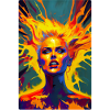 Strength of Woman - Psychedelic Art