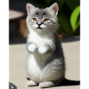 white persian cat