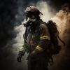 US Feuerwehrmann