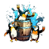 Penguin Beer Party