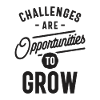 Growth Through Challenges - Motivational Quote