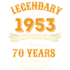 70e anniversaire millésime 1953