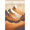Rocky Mountains Mountains Gift