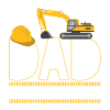 Dad Birthday Crew Construction Birthday