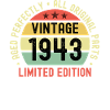 80e anniversaire millésime 1943