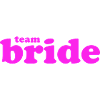 teamBride pink