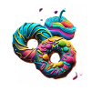 DONUTS WITH GOOD CREAM - DONUT
