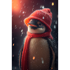 Penguin Penguins Animal Snow