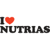 I love Nutrias Heart Shirt