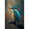 Eisvogel Kingfisher Vogel bird Lover