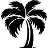 Palm Silhouette Symbol