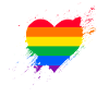 Pride LGBTQ Heart