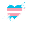 Pride LGBTQ Heart Transgender