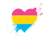 Pride LGBTQ Heart Pansexual