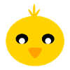 Chick face