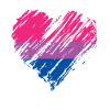 Pride LGBTQ Heart Bisexual