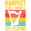 Harpist Harpist Retro