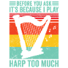 Harpist Harpist Retro