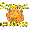 Schnitzel Ich nehm 10 Fanshirt