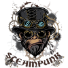 Steampunk Art Gorilla