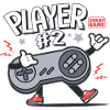 Gamer Player 2 konsol videospil Familie
