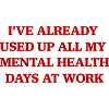 Mental Health Days