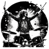 Drummer crazy boy