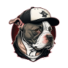 Bulldog streetwear casquette