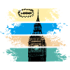 London Pop Art Big Ben Stripes