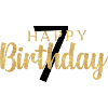 Happy Birthday 7
