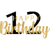 Joyeux anniversaire 12