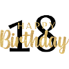 Joyeux anniversaire 18