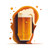 Cool craft beer motif