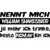 Nennt mich William Shakesbier