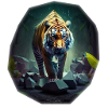 Tiger in the jungle